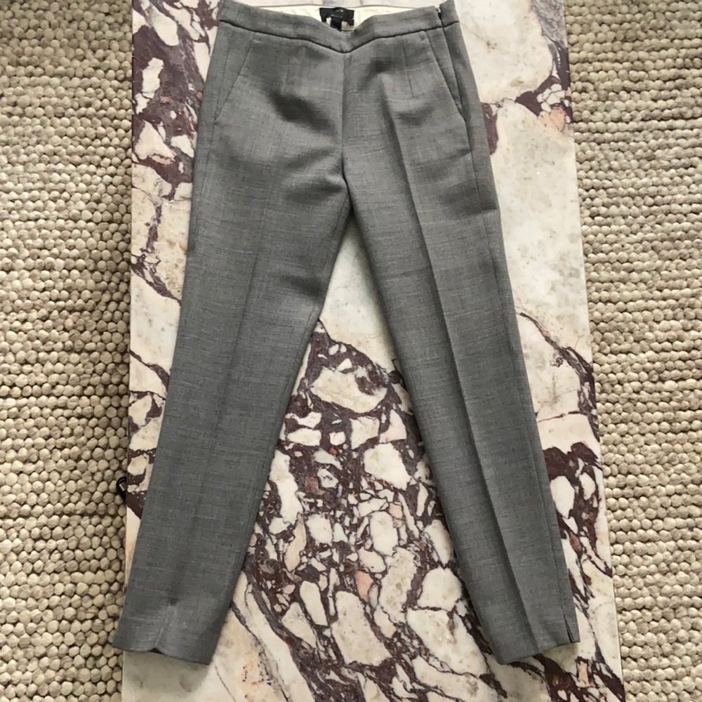 Jcrew Martie grey pants 00
